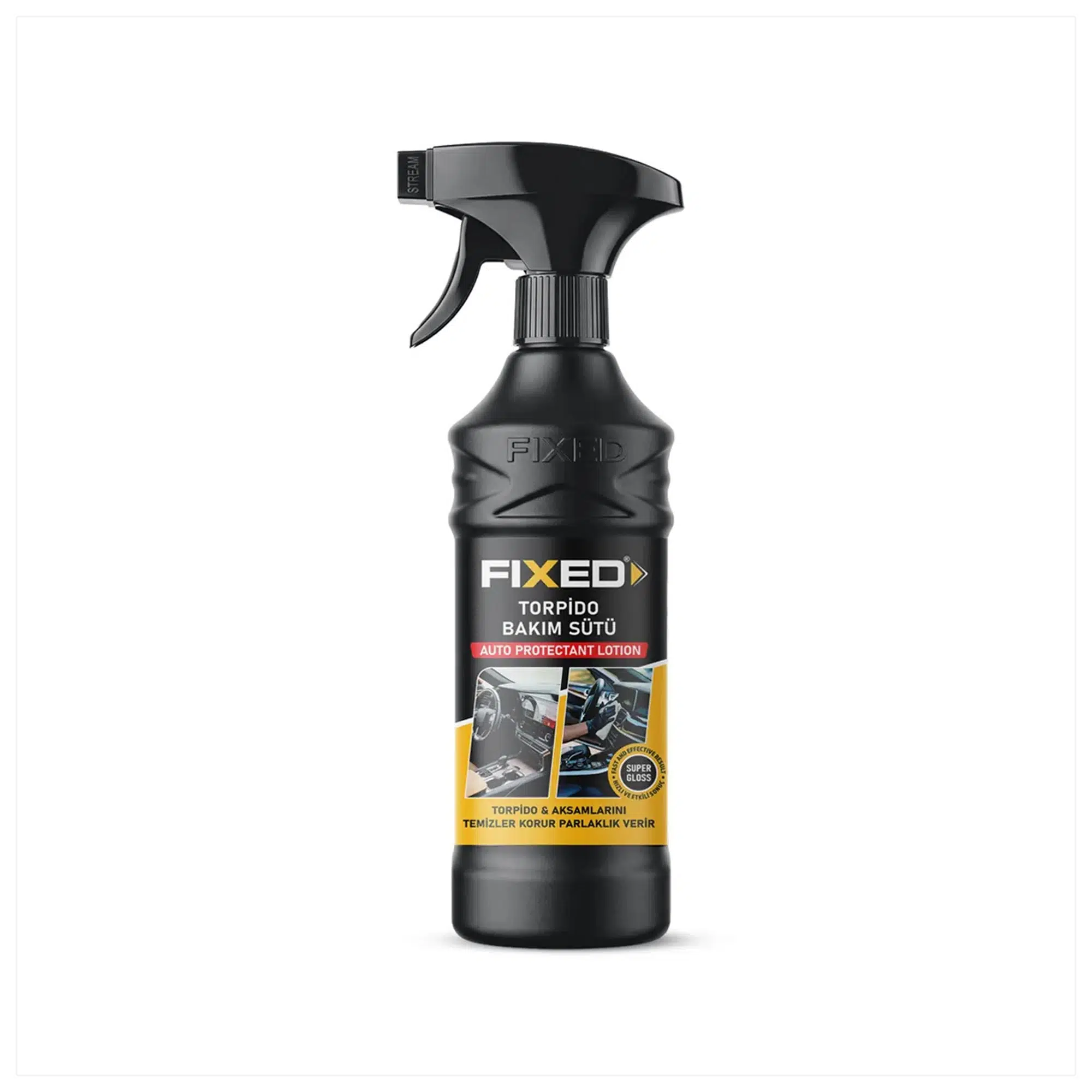FIXED F111 Torpido Bakım Sütü Araç İçi Temizleyici ve Parlatıcı 500ml