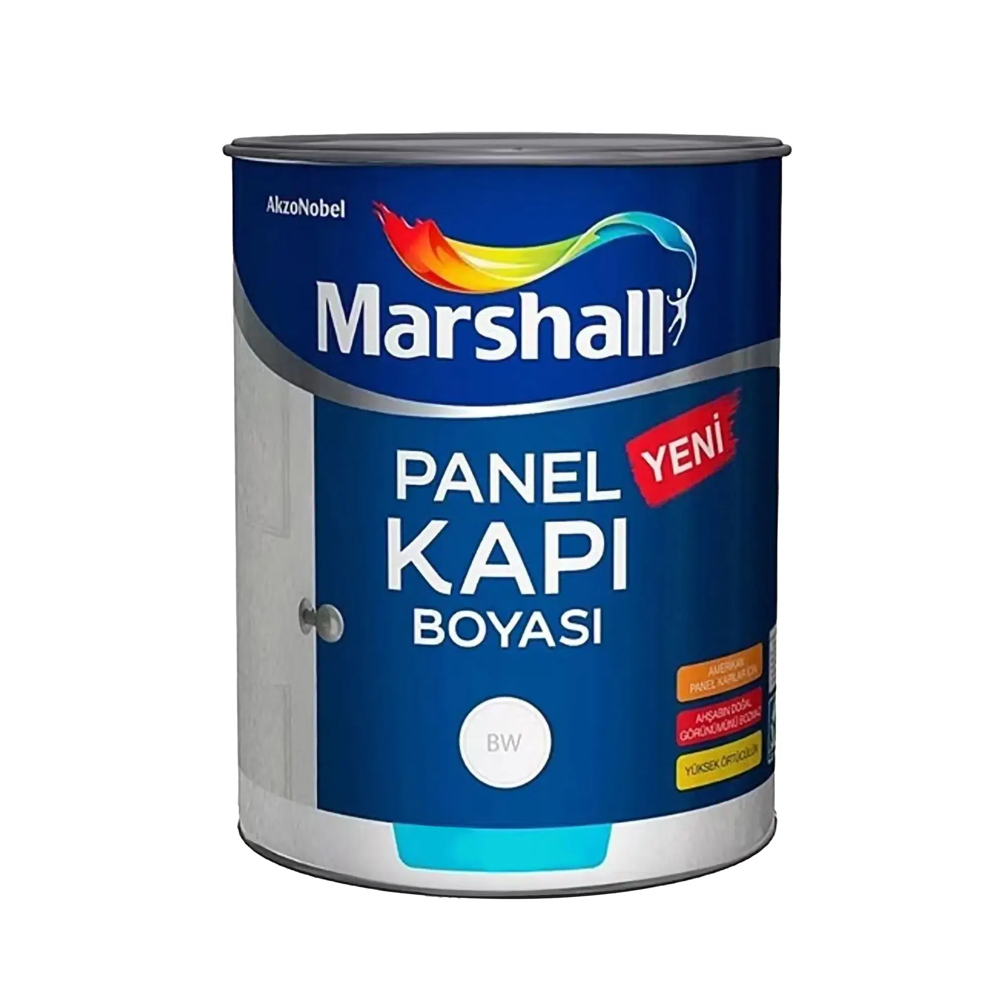 Marshall Marshall Solvent Bazlı Amerikan Panel Kapı Boyası Beyaz 0,75 Lt