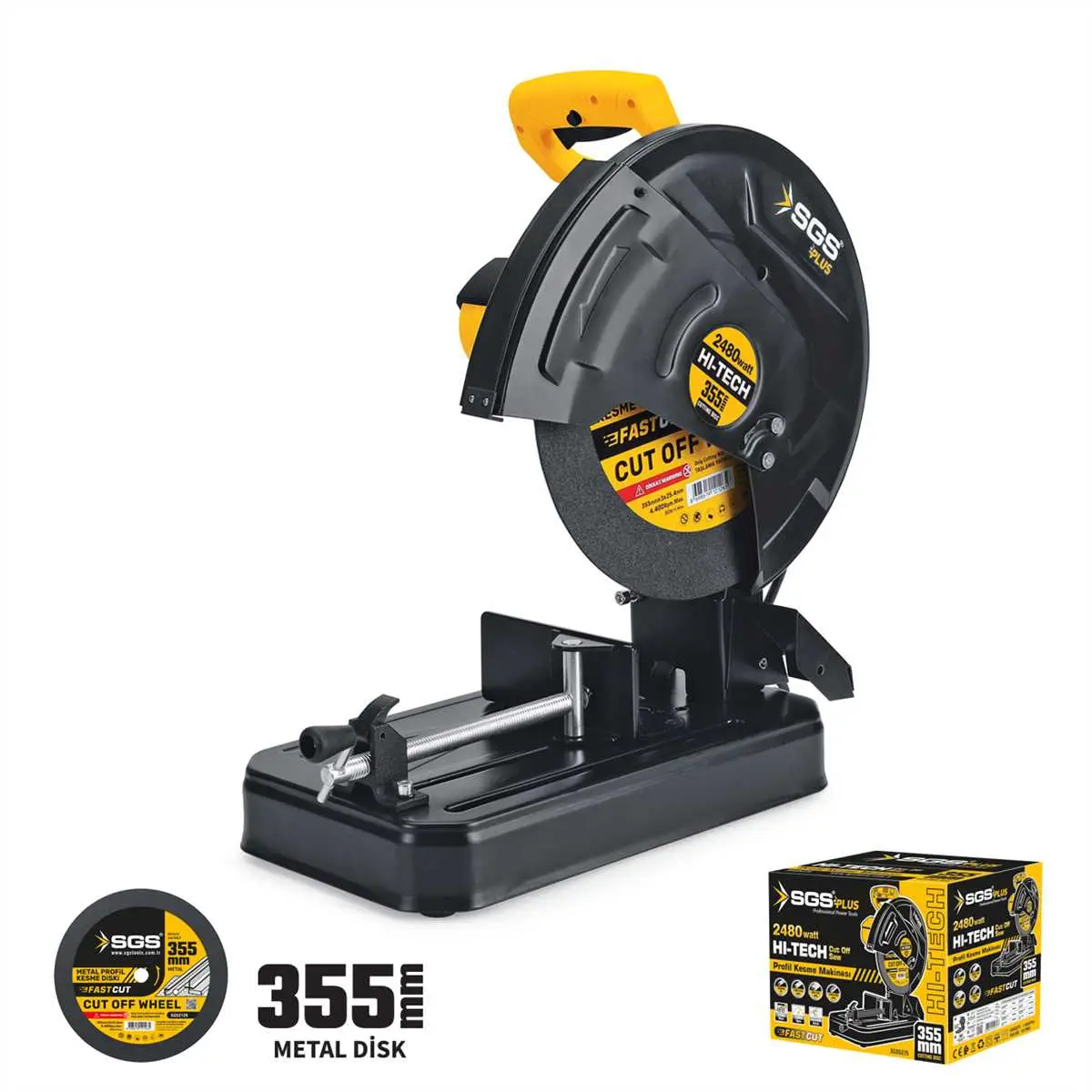 SGS Plus SGS5275 Hi-Tech 2480 Watt 355 mm Profil Kesme Makinesi